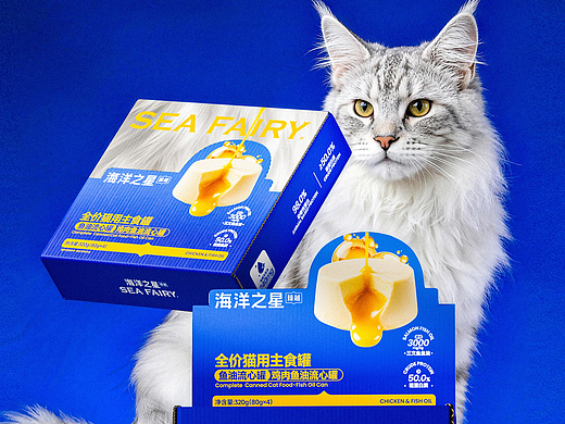 包装设计 | 海洋之星鱼油流心罐产品包装原创设计