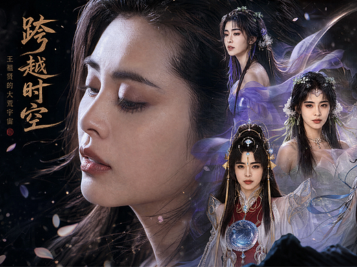 【AIGC幕后分享】王祖贤的天下大荒宇宙