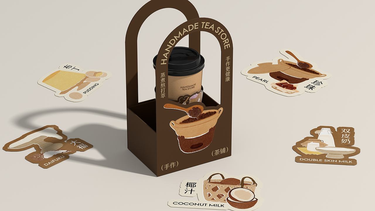 吕水仙手作茶铺-品牌全案设计（图ZNDA5OTM5NDg0） - 品牌 - 站酷设计师言合品牌设计原创素材 - 站酷ZCOOL