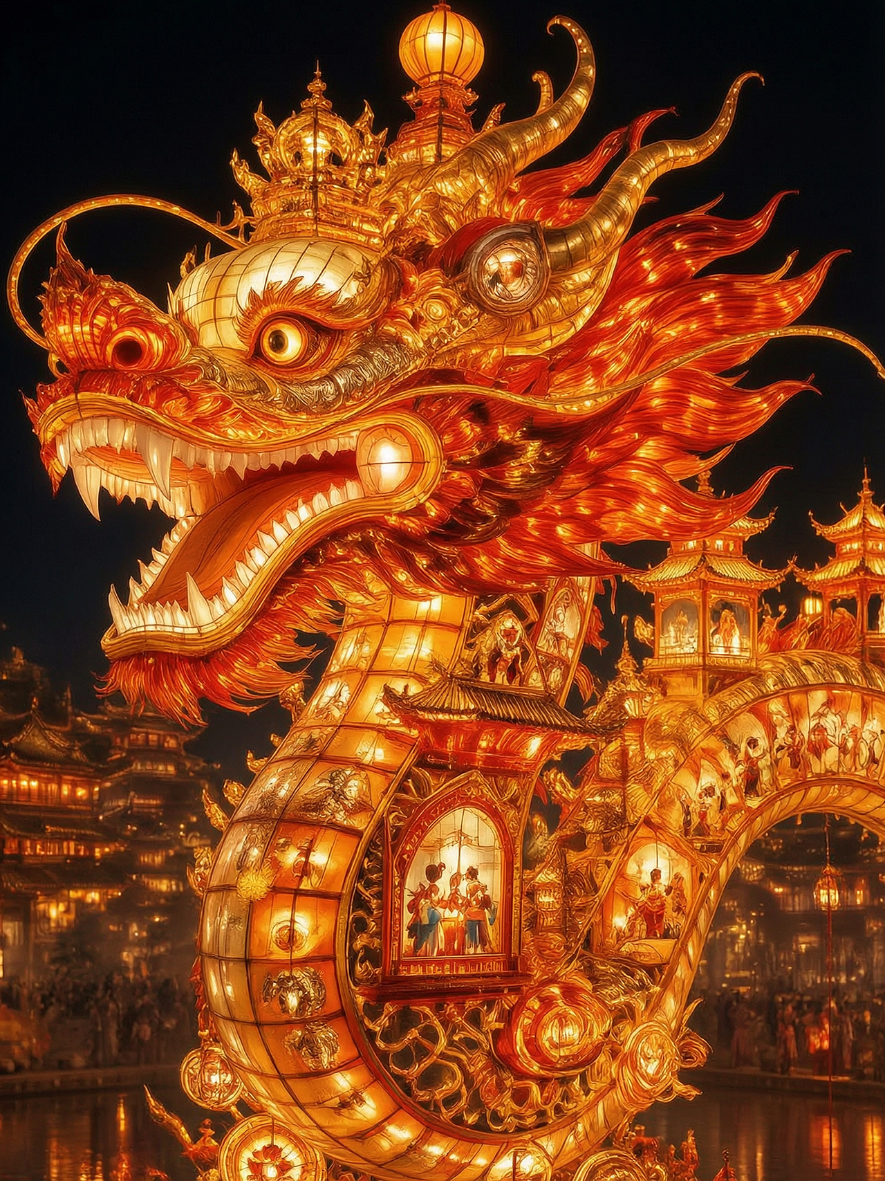 百戏灯城龙（图ZNDA5OTY0OTIw） - 宣传物料 - 站酷设计师xixihaha13原创素材 - 站酷ZCOOL