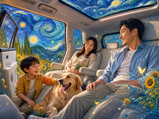 一车载星河，全家赴星梦
