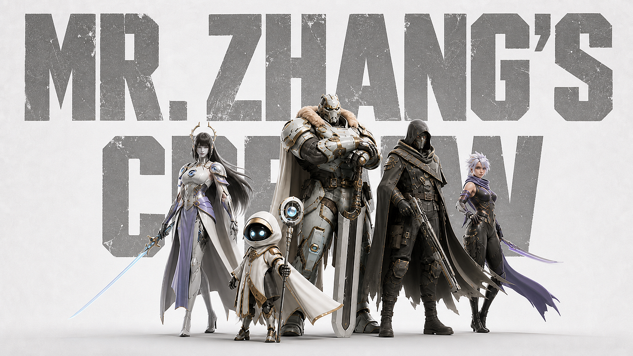 张先生猎人小队集结（图ZNDA5OTgzMzEy） - AI作品 - 站酷设计师张先生设计工作室原创素材 - 站酷ZCOOL