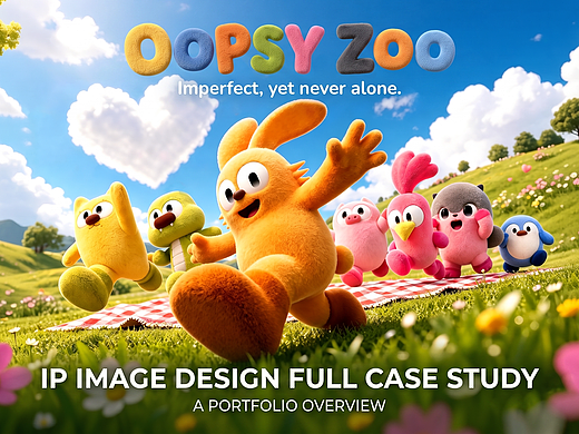 OOPSY ZOO-缺角动物园 | IP形象设计全案