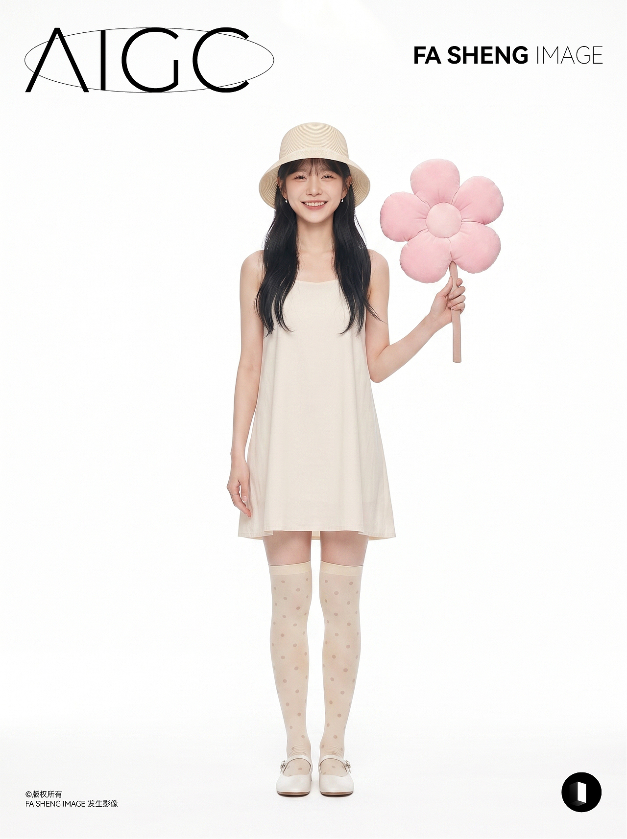 AI IMAGE / 花朵抱抱（图ZNDA5OTk3NDU2） - 人像摄影 - 站酷设计师发生影像原创素材 - 站酷ZCOOL