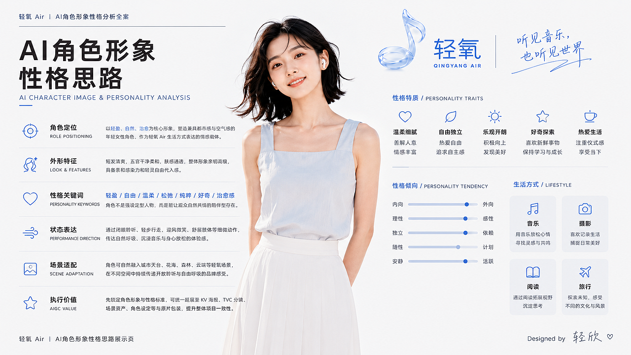 《听见音乐,也听见世界》|轻氧 AIGC 商业广告全案(图ZNDEwMDA4MjQw) - AI作品 - 站酷设计师钰欣1原创素材 - 站酷ZCOOL