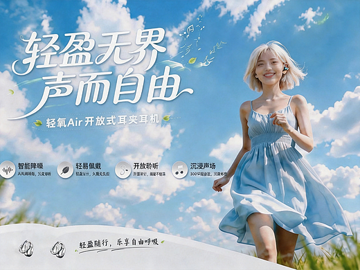 轻氧 Air | AIGC 全链路品牌全案&TVC产品广告