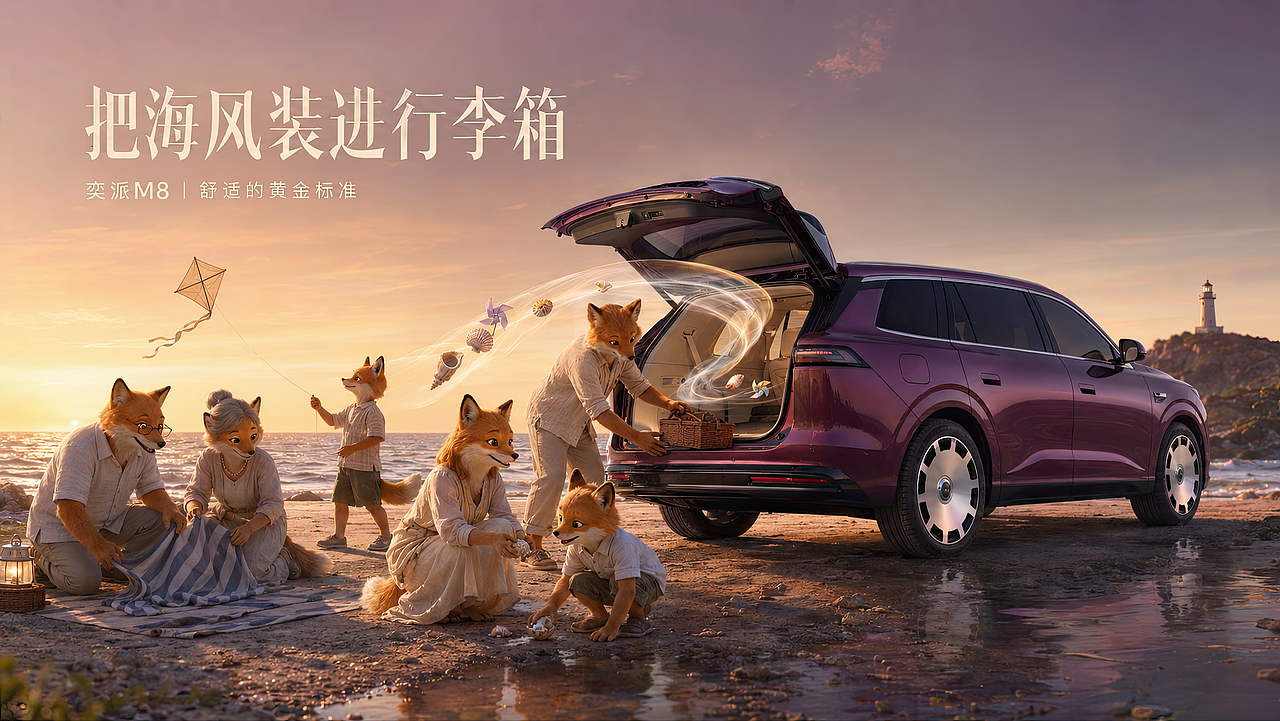 《把家开进想象里》(图ZNDEwMDA5MjA4) - AI作品 - 站酷设计师田野_原创素材 - 站酷ZCOOL
