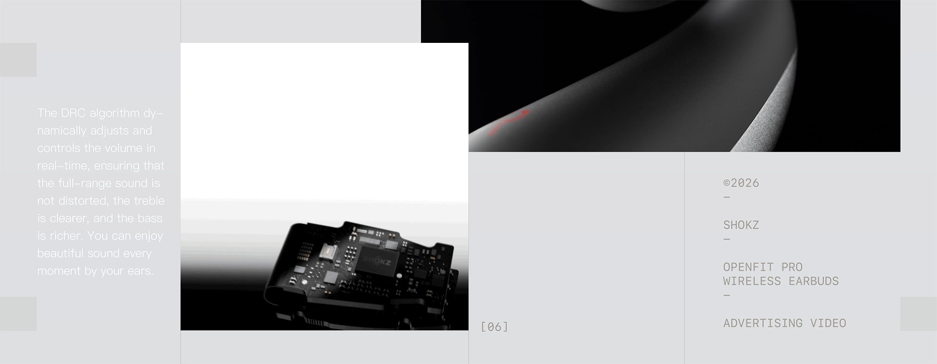 尘嚣有界，静取真声｜韶音 OpenFit Pro 耳机广告短片（图ZNDEwMDA5NjAw） - Motion Graphic - 站酷设计师BCGI原创素材 - 站酷ZCOOL