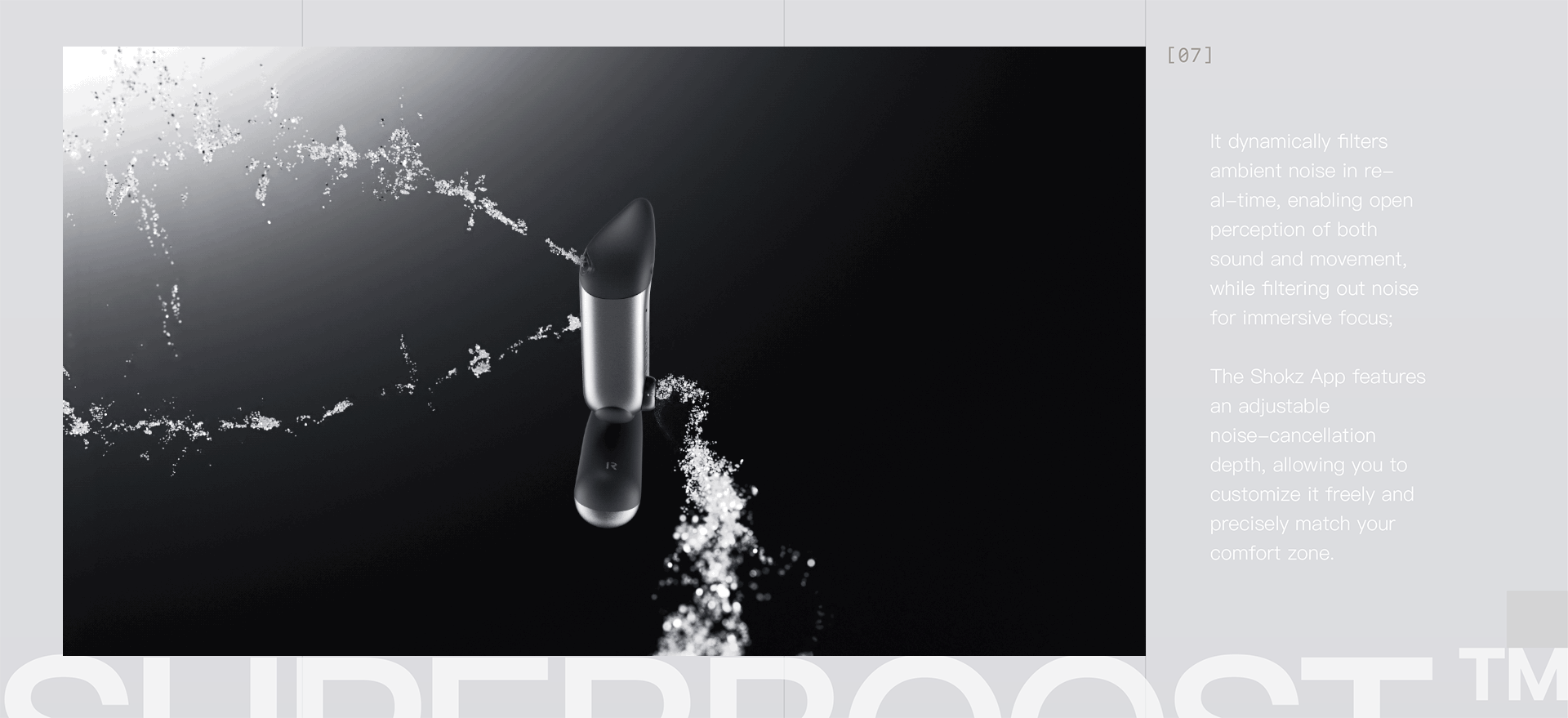 尘嚣有界，静取真声｜韶音 OpenFit Pro 耳机广告短片（图ZNDEwMDA5NjMy） - Motion Graphic - 站酷设计师BCGI原创素材 - 站酷ZCOOL