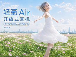 《轻氧Air》开放式耳机丨Ai产品全案&TVC产品广告