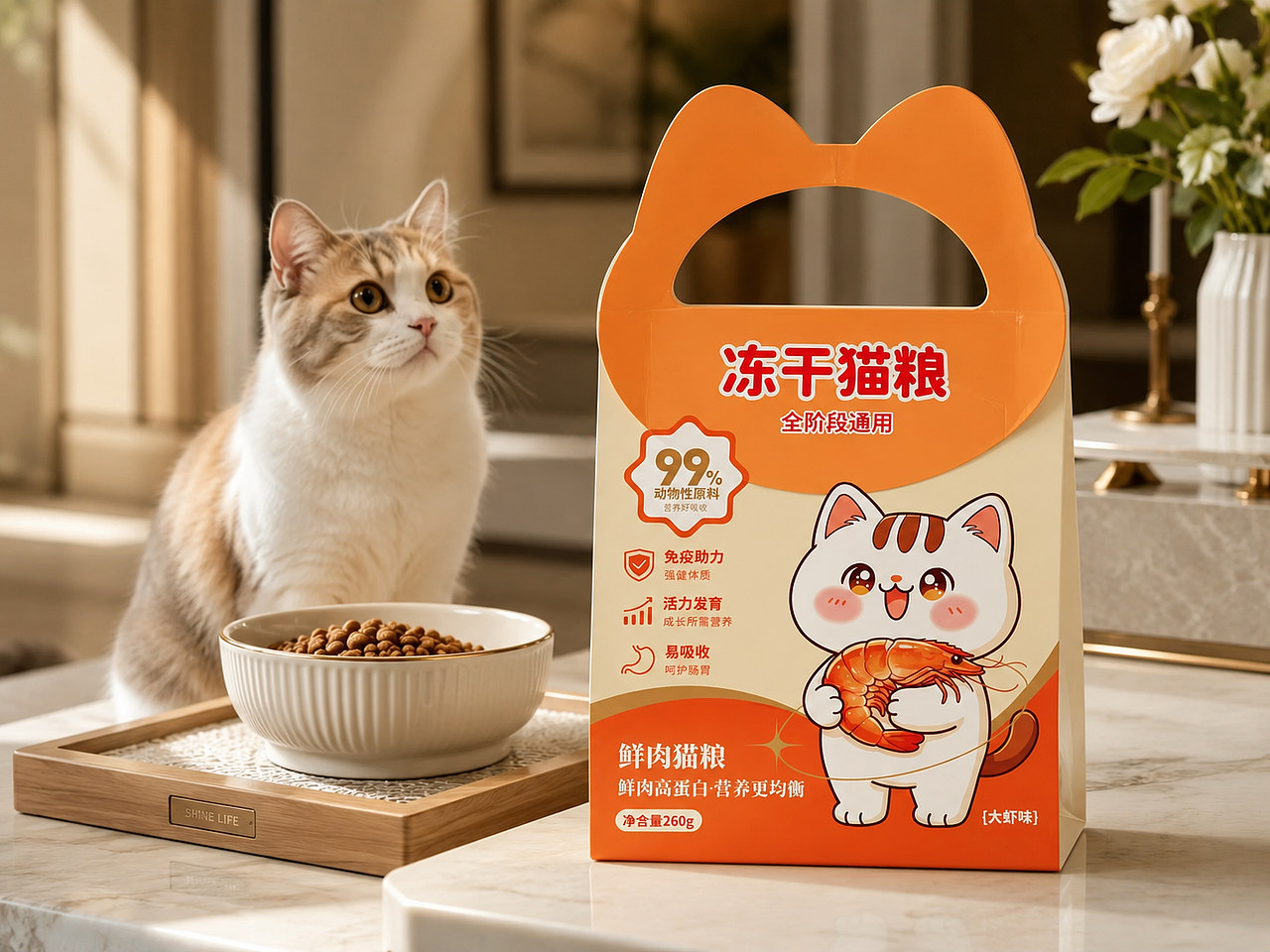 猫粮包装设计(图ZNDEwMDEyNDQ4) - 包装 - 站酷设计师小乔设计师原创素材 - 站酷ZCOOL