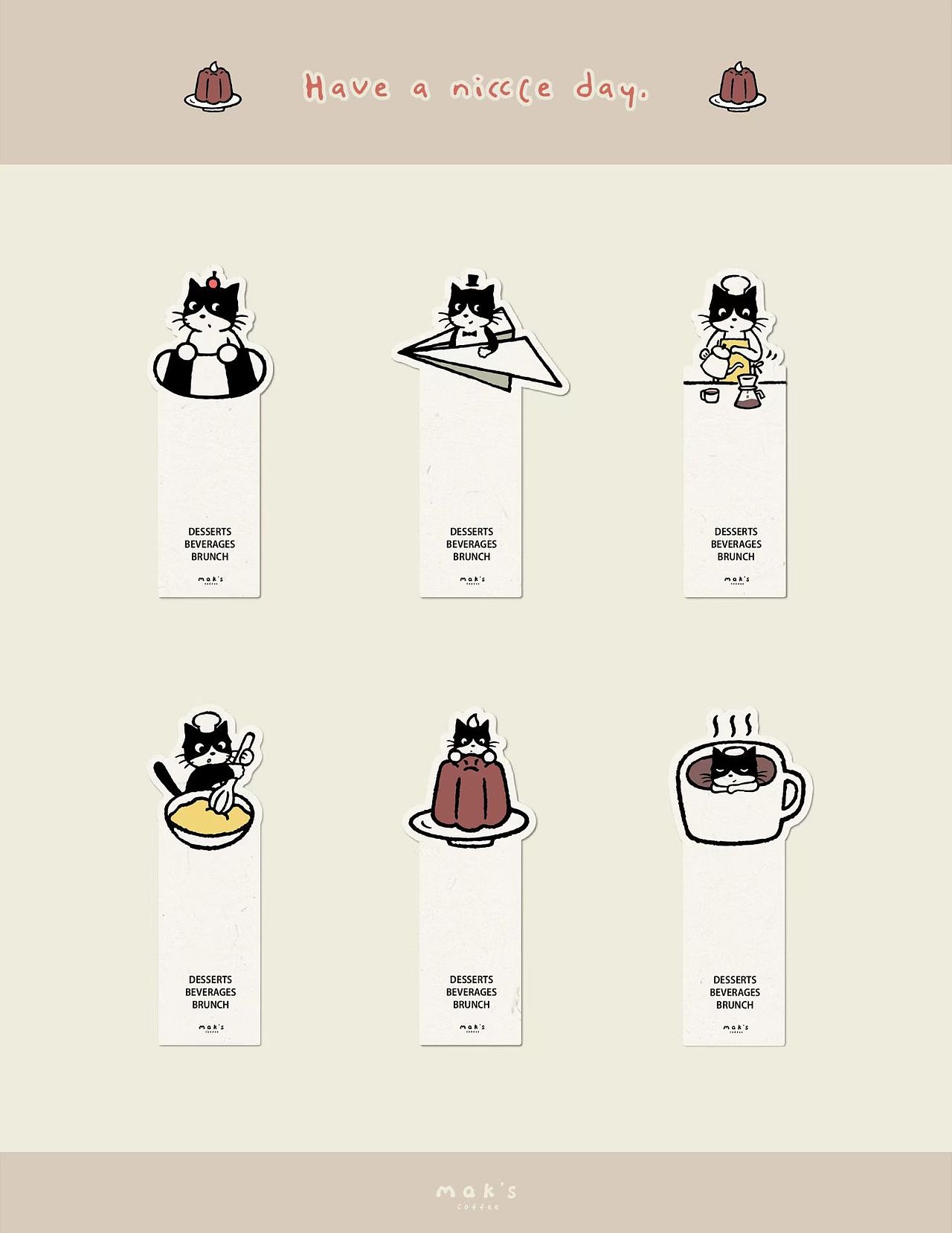 Mak’s coffee — IP延展设计（图ZNDEwMDE3NTQw） - IP形象 - 站酷设计师之李设计原创素材 - 站酷ZCOOL