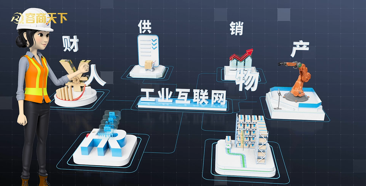 什么是工业互联网?|智能制造科普短片(图ZNDEwMDI5MzA4) - 宣传片 - 站酷设计师万事如毅原创素材 - 站酷ZCOOL