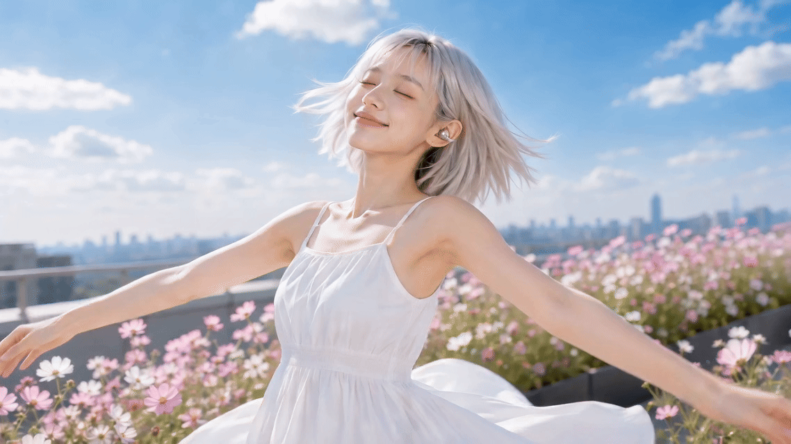 《听见风的形状》| 轻氧Air开放式耳夹耳机TVC广告(图ZNDEwMDMwNzc2) - AI作品 - 站酷设计师sinn_原创素材 - 站酷ZCOOL