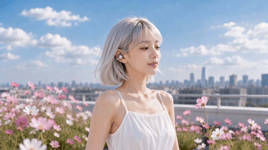 《听见风的形状》| 轻氧Air开放式耳夹耳机TVC广告(图ZNDEwMDMxMzQ0) - AI作品 - 站酷设计师sinn_原创素材 - 站酷ZCOOL