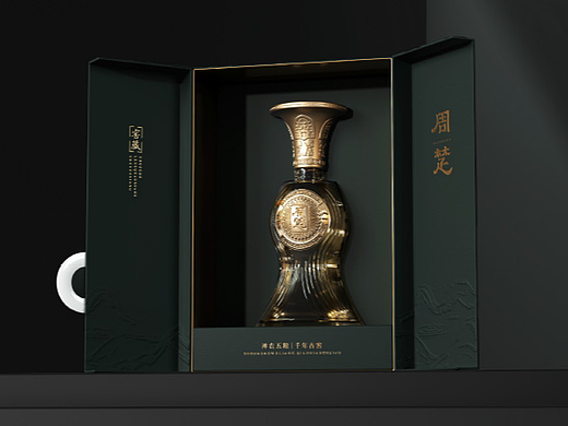 溯源周楚文脉，古礼新生 —— 周楚白酒包装设计