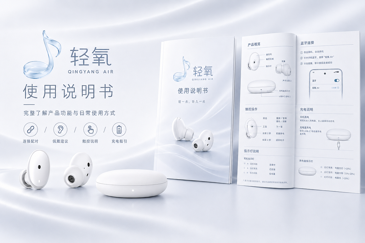 听见音乐,也听见世界|轻氧 Air 品牌视觉全案(图ZNDEwMDU4MzYw) - AI作品 - 站酷设计师钰欣1原创素材 - 站酷ZCOOL