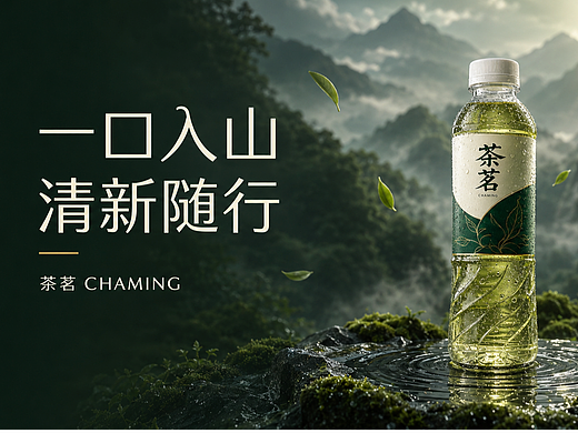 AI动画 茶饮动态设计