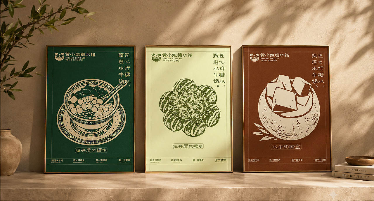黄小姐糖水铺（图ZNDEwMDYzNTQ4） - 品牌 - 站酷设计师在上岸原创素材 - 站酷ZCOOL