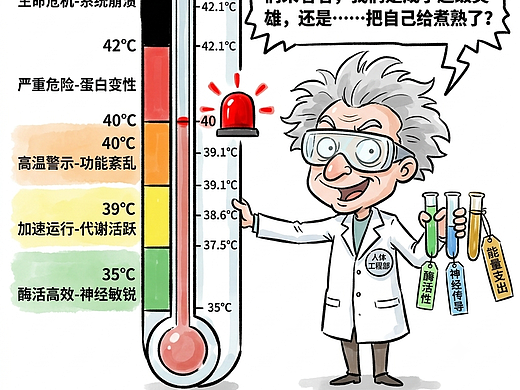 你的体温为什么卡死在37℃？人体器官为这事吵了百万年