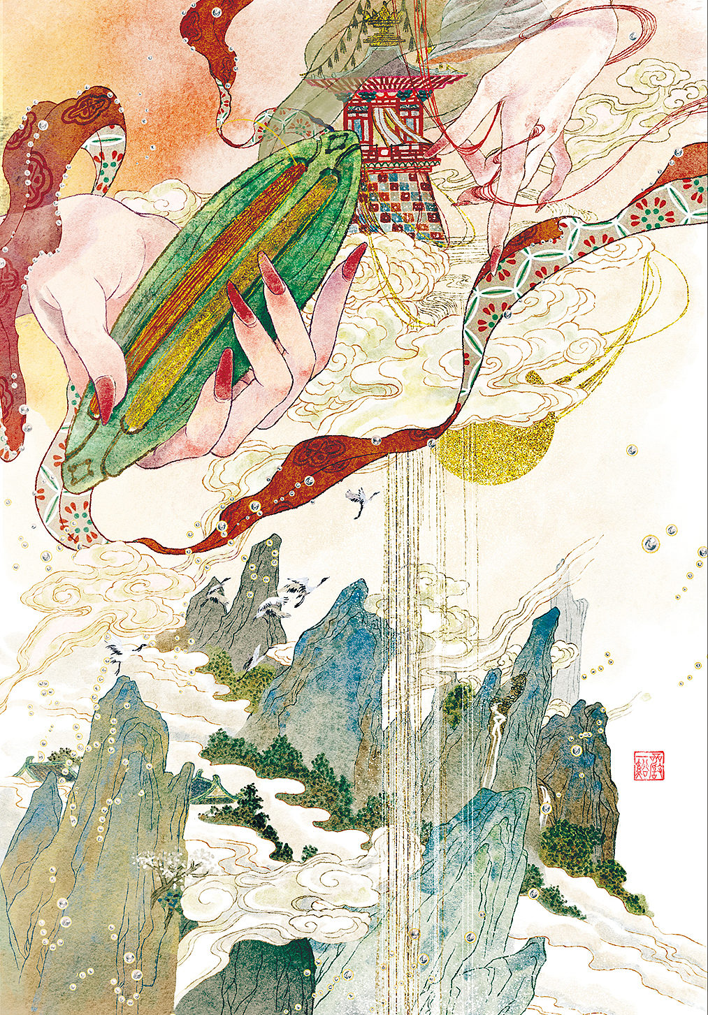 🖌️ 执笔绘丹青,赴一场穿越时空的大唐诗梦之约 ✨(图ZNDEwMDg3NDQ0) - 绘本 - 站酷设计师月光下的懒猫一溪原创素材 - 站酷ZCOOL