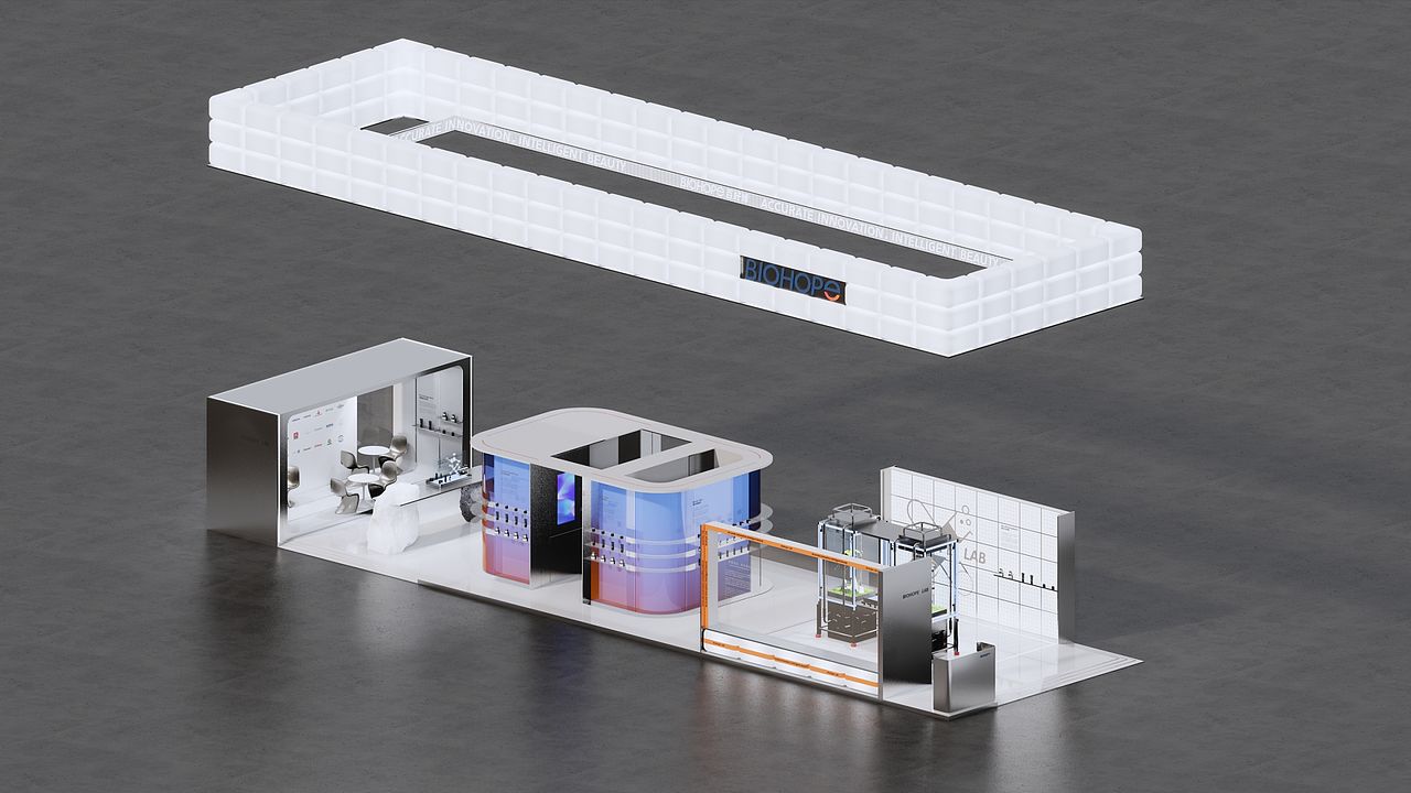 BIOHOPE百好博_Shanghai PCHi（图ZNDEwMDk0NTA0） - 展陈设计 - 站酷设计师Andy_Kuang原创素材 - 站酷ZCOOL
