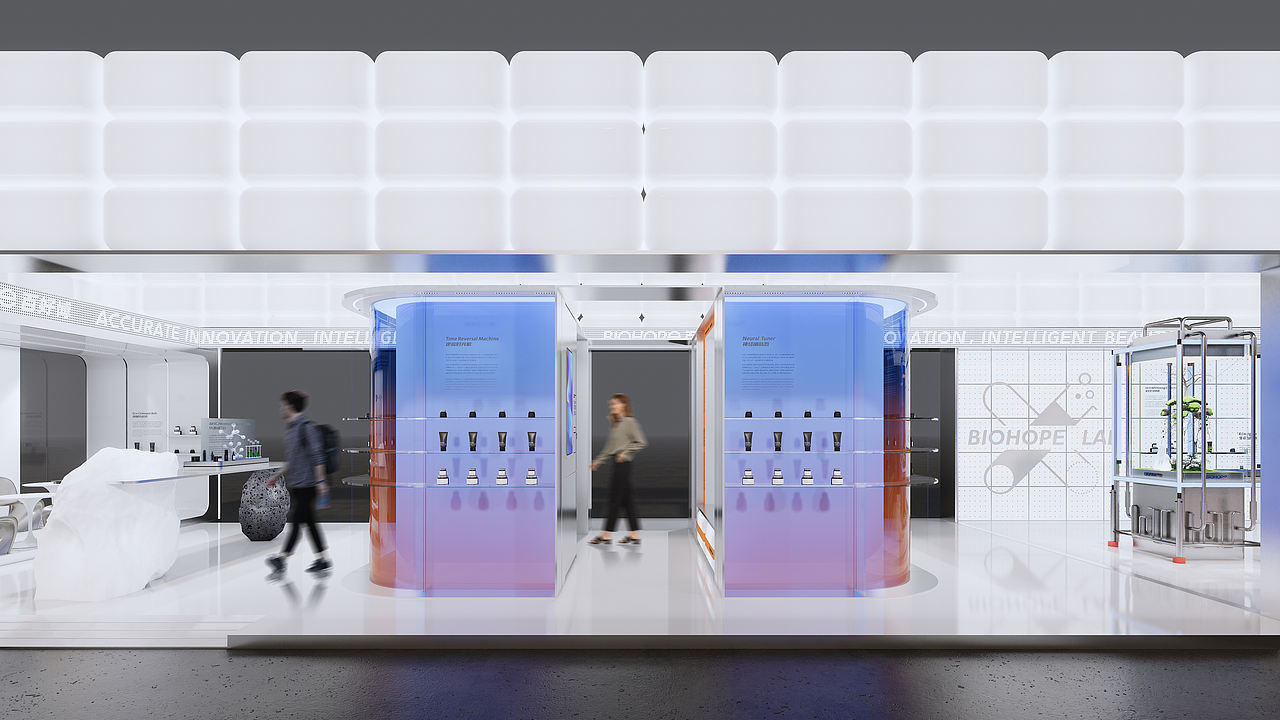 BIOHOPE百好博_Shanghai PCHi（图ZNDEwMDk0NTU2） - 展陈设计 - 站酷设计师Andy_Kuang原创素材 - 站酷ZCOOL
