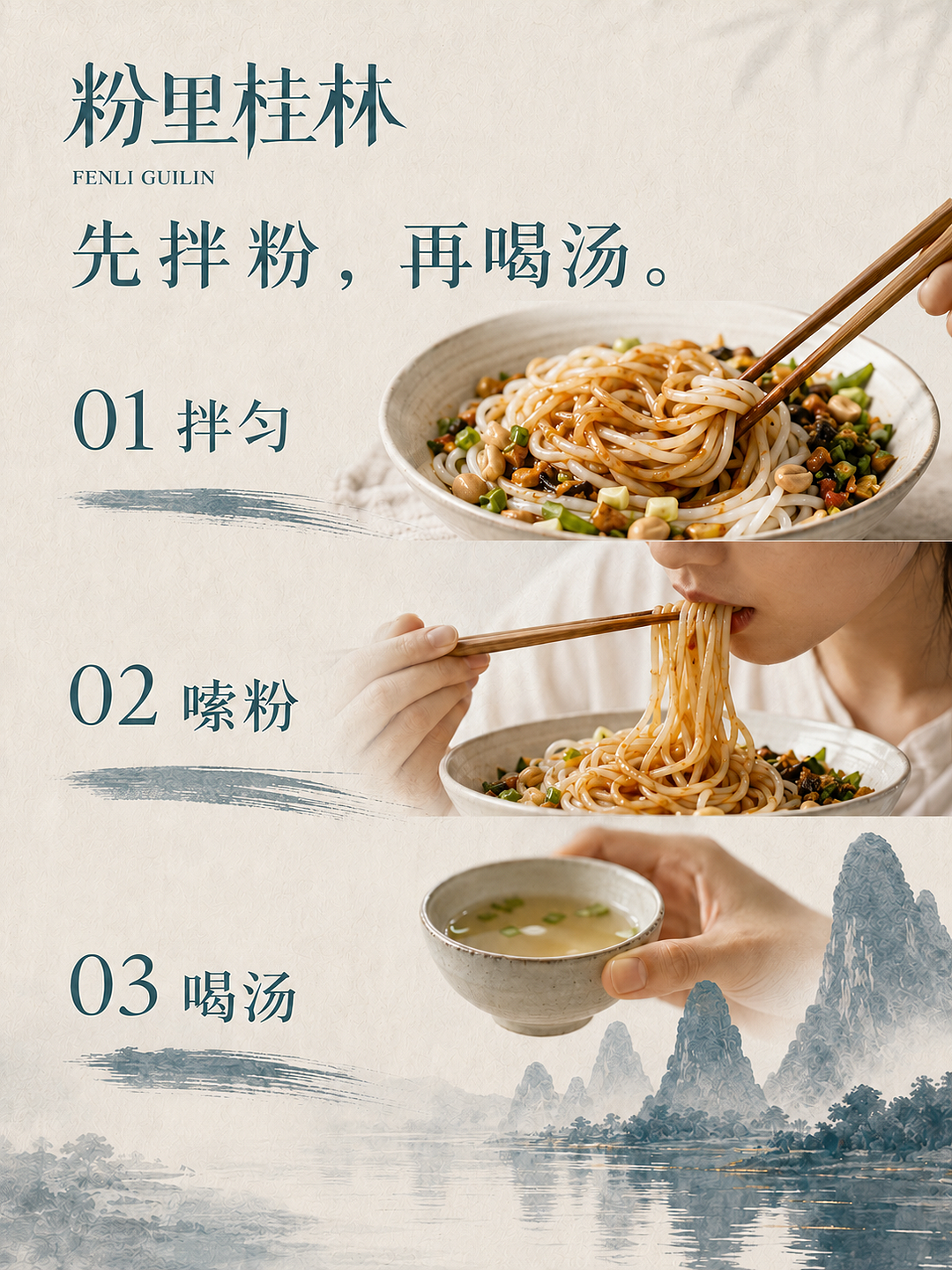 桂林米粉品牌全案设计丨粉里桂林（图ZNDEwMTAwMTAw） - 品牌 - 站酷设计师一只猪设计丨小芷原创素材 - 站酷ZCOOL