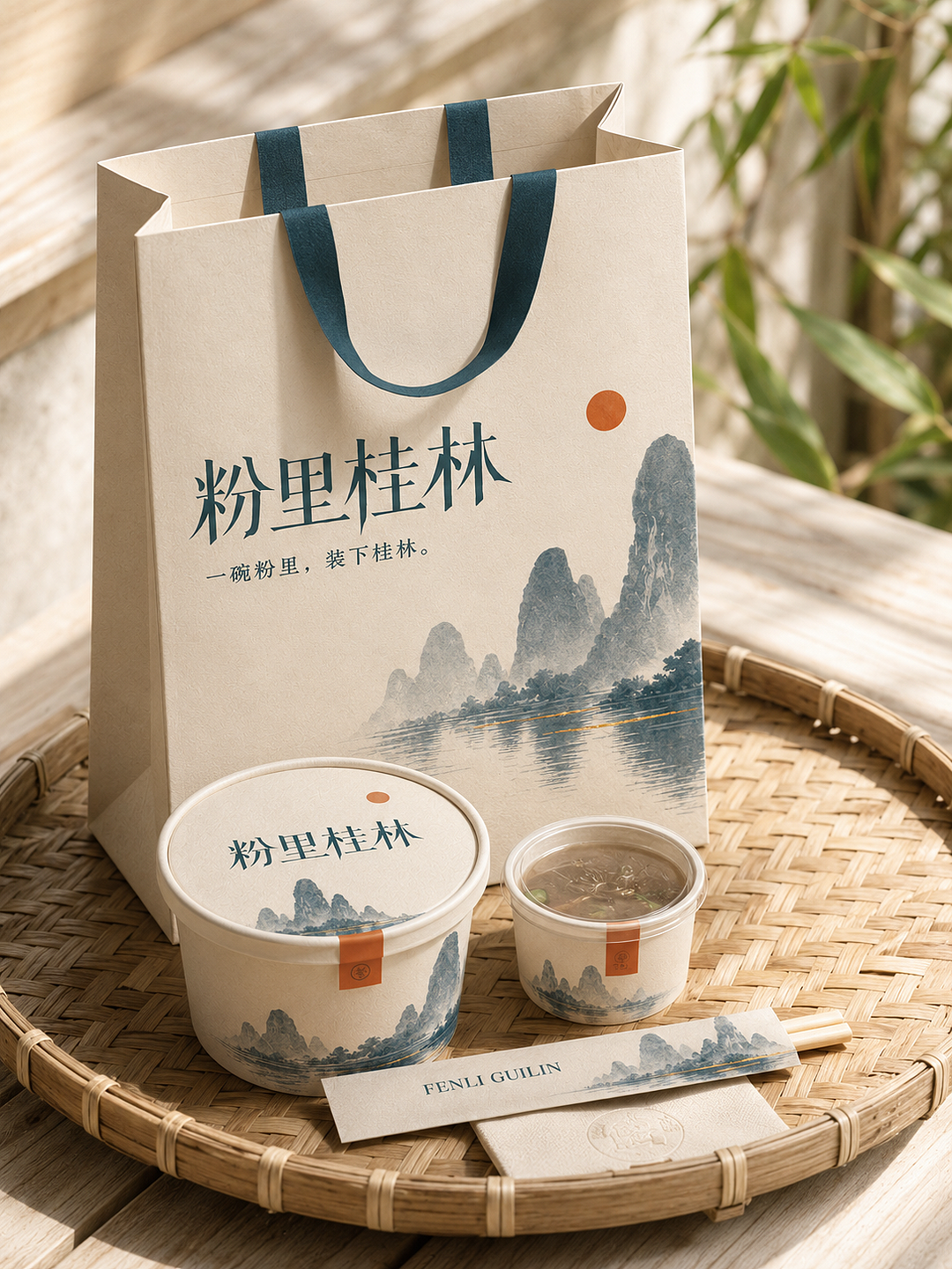桂林米粉品牌全案设计丨粉里桂林（图ZNDEwMTAwMTI4） - 品牌 - 站酷设计师一只猪设计丨小芷原创素材 - 站酷ZCOOL