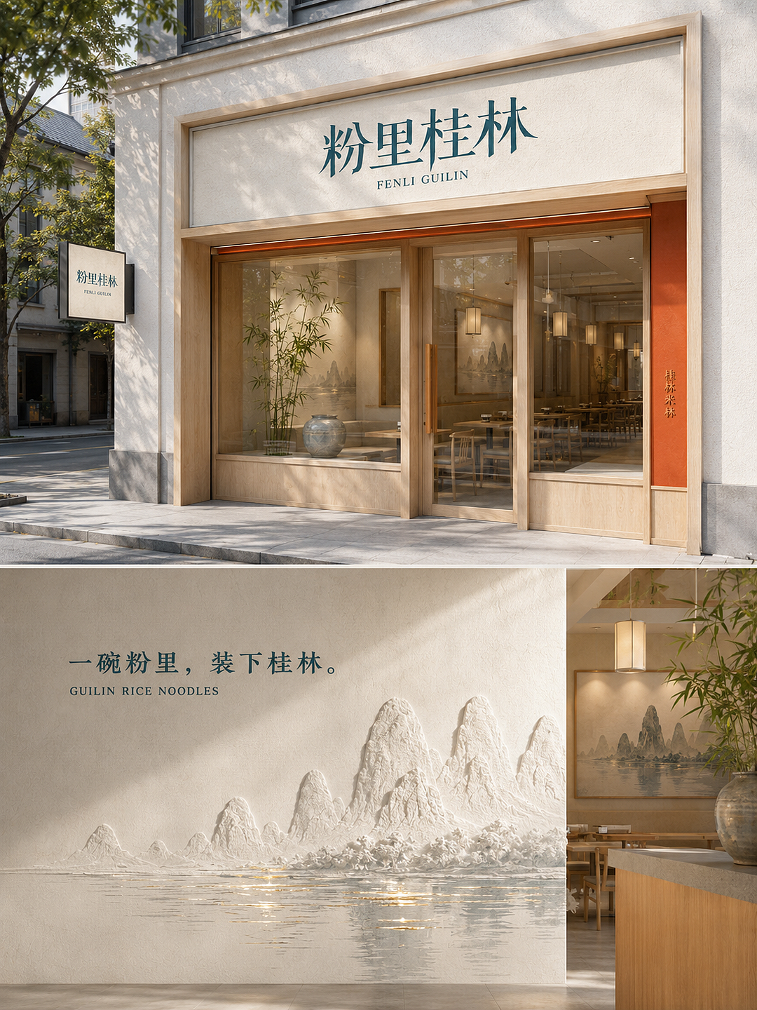 桂林米粉品牌全案设计丨粉里桂林（图ZNDEwMTAwMTIw） - 品牌 - 站酷设计师一只猪设计丨小芷原创素材 - 站酷ZCOOL