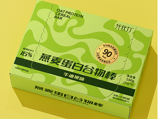 燕麦蛋白谷物棒 | 包装设计