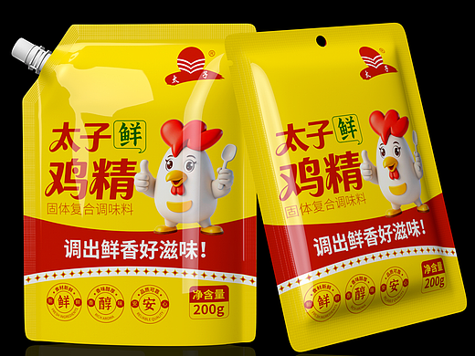 鸡精包装设计丨调料包装设计丨哲仕包装设计