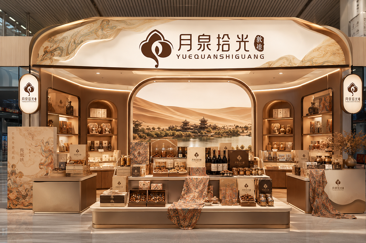 月泉拾光｜把敦煌的月光，装进现代人的礼盒里（图ZNDEwMTIwNjcy） - Logo - 站酷设计师狮动策划设计原创素材 - 站酷ZCOOL