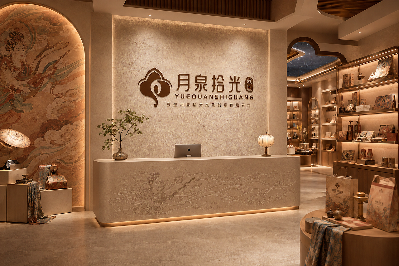 月泉拾光｜把敦煌的月光，装进现代人的礼盒里（图ZNDEwMTIwNjY4） - Logo - 站酷设计师狮动策划设计原创素材 - 站酷ZCOOL
