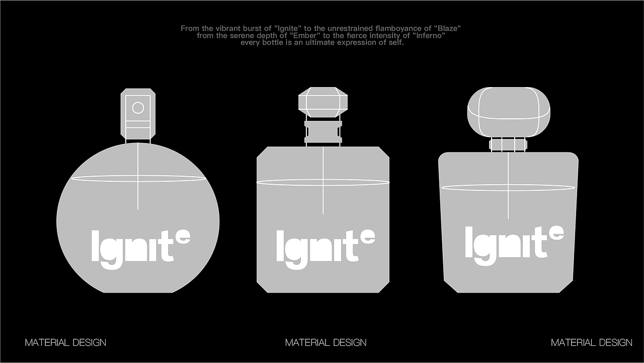 《Ignit》香水主题 KV 设计（图ZNDEwMTM0NjM2） - 品牌 - 站酷设计师召物计划原创素材 - 站酷ZCOOL