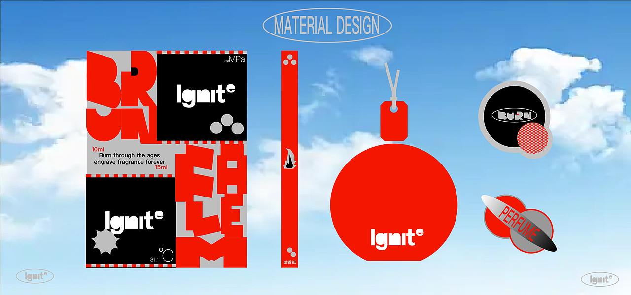《Ignit》香水主题 KV 设计（图ZNDEwMTM0Njg4） - 品牌 - 站酷设计师召物计划原创素材 - 站酷ZCOOL