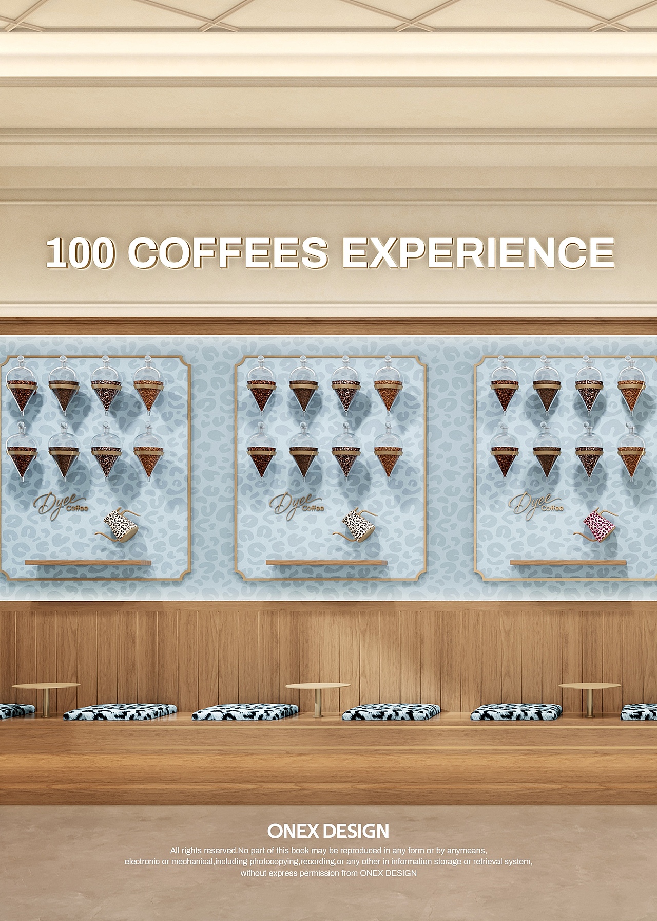 Dyee Coffee 滴耶咖啡 · 国贸春天店 | ONEXDESIGN(图ZNDEwMTM1MTY0) - 酒店餐饮设计 - 站酷设计师ONEXDESIGN原创素材 - 站酷ZCOOL