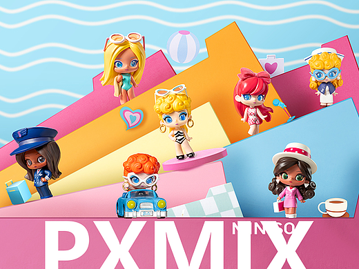 盲盒摄影丨芭比粉红力量盲盒 × 名创优品 × 光影集