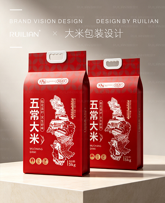 这款大米直接封神,把东北人的浪漫藏进米袋(图ZNDEwMTQ5OTAw) - 包装 - 站酷设计师锐联三国品牌设计原创素材 - 站酷ZCOOL