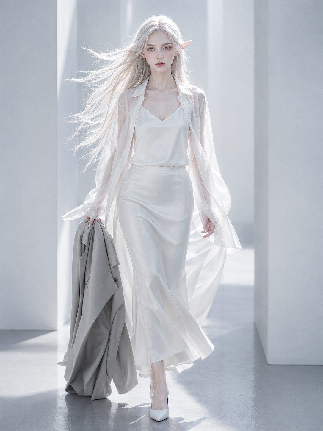 WHITE SILK SYSTEM · 白色丝绸系统（图ZNDEwMTU2NjQw） - AI作品 - 站酷设计师壶图图原创素材 - 站酷ZCOOL