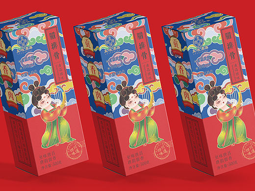 至味唐昌（唐昌腊味）包装系列设计案例