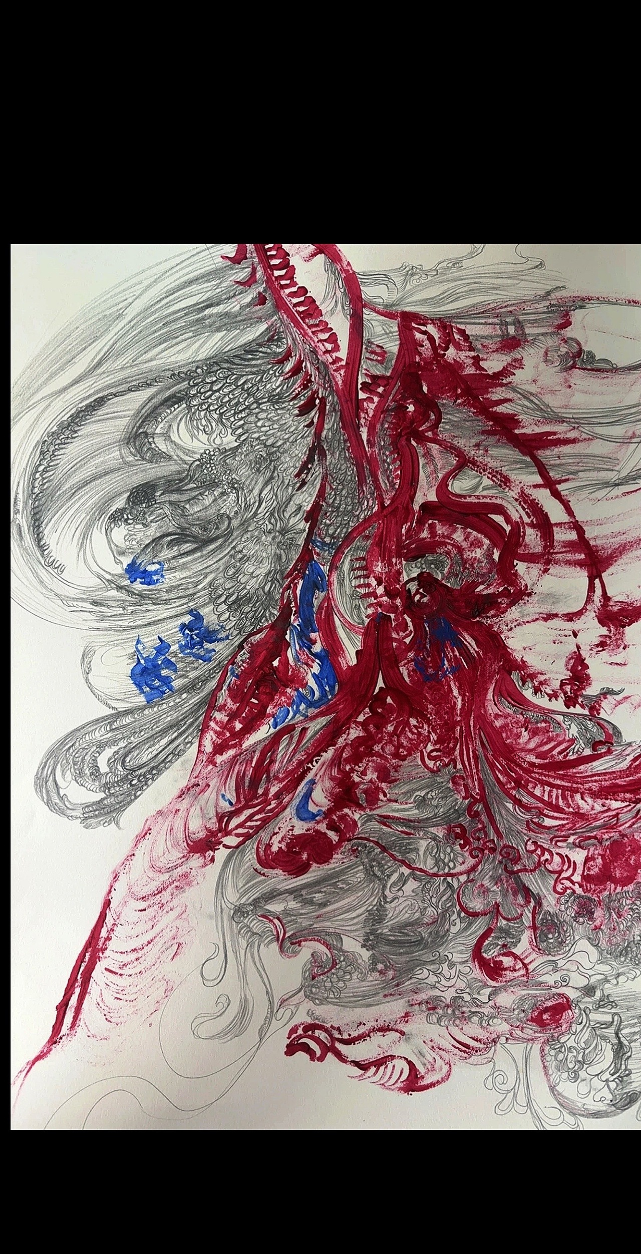 知予华裳｜沧澜秘境·概念插画：凤翎秘境（图ZNDEwMTg3MTM2） - 概念设定 - 站酷设计师FLY视觉工作室原创素材 - 站酷ZCOOL
