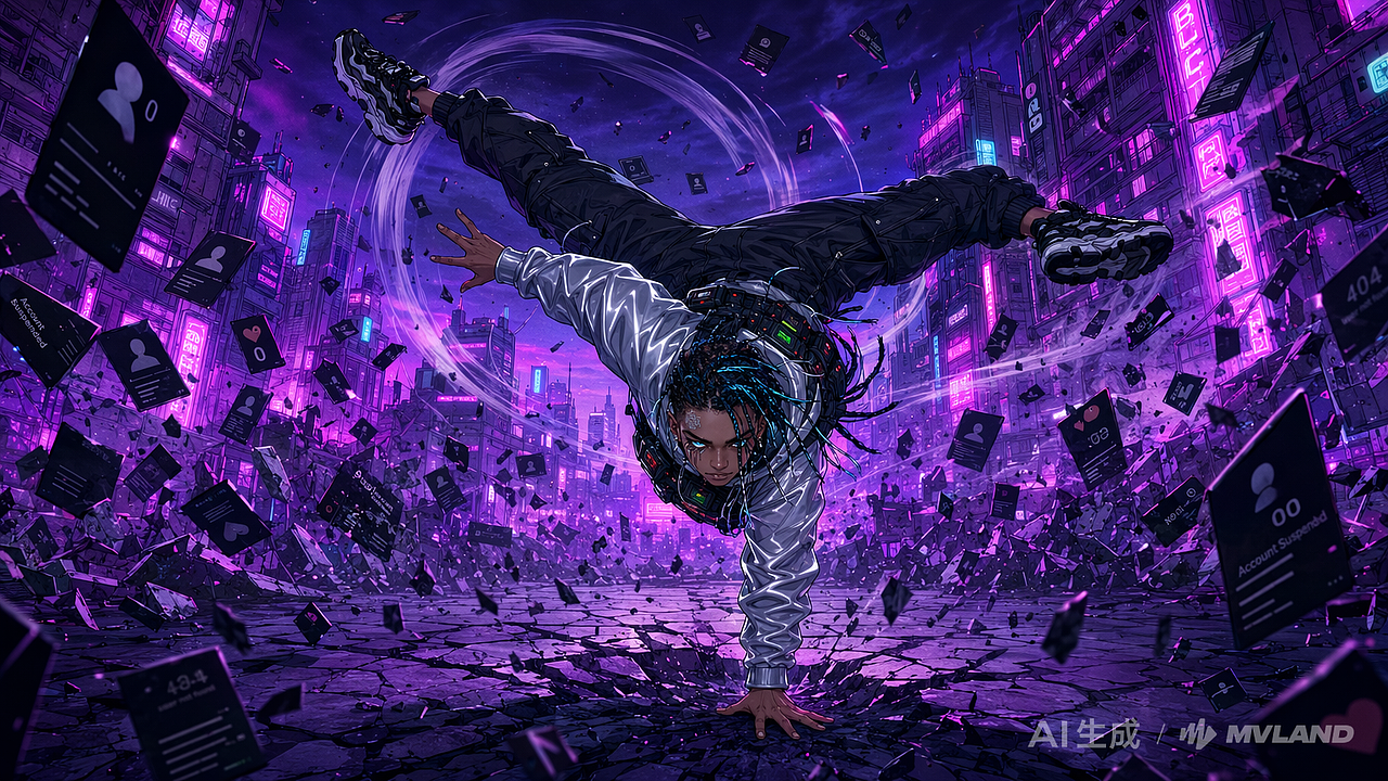 废墟独白#MVLAND嘻哈狂欢派对（图ZNDEwMTg5NDYw） - AI作品 - 站酷设计师焚灯录原创素材 - 站酷ZCOOL