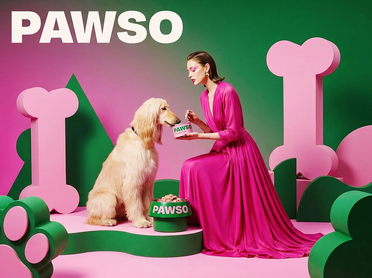 Up-Brands上游文传|PAWSO:宠物罐头的撞色升级(图ZNDEwMjA1MjIw) - 品牌 - 站酷设计师上游文创品牌设计原创素材 - 站酷ZCOOL