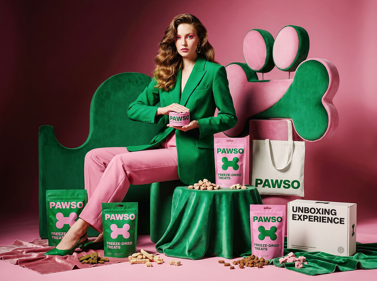 Up-Brands上游文传|PAWSO:宠物罐头的撞色升级(图ZNDEwMjA1NTgw) - 品牌 - 站酷设计师上游文创品牌设计原创素材 - 站酷ZCOOL