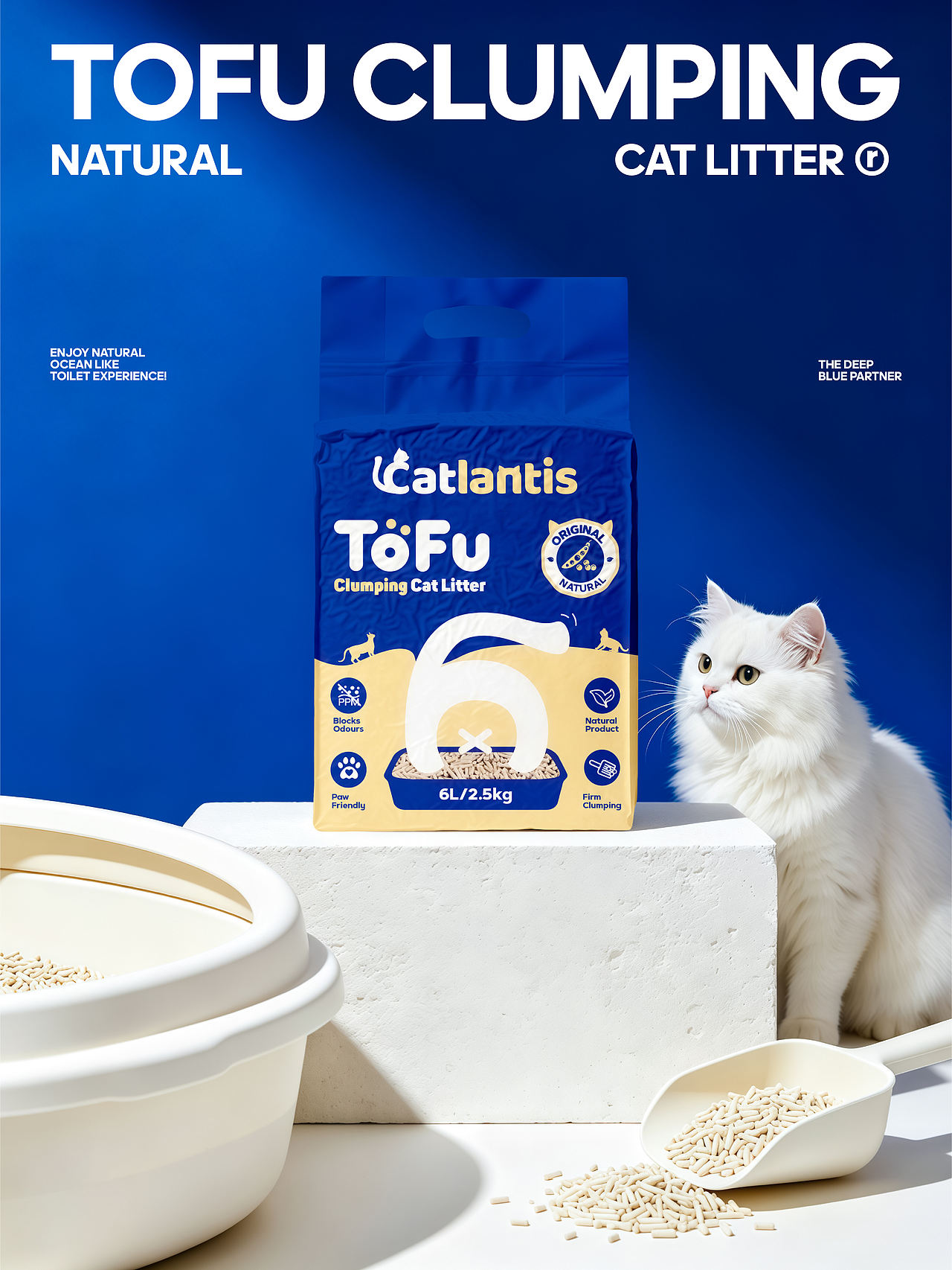 画了个猫屁股符号，搭建了一整套猫砂品牌（图ZNDEwMjMwMzc2） - 包装 - 站酷设计师荒誕想象实验室原创素材 - 站酷ZCOOL