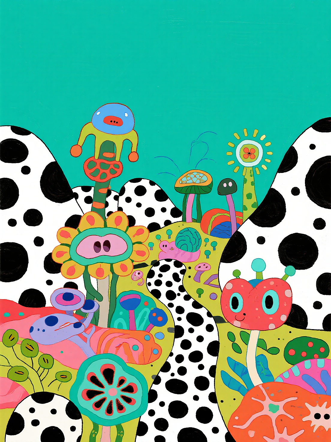 《无序造物》七（图ZNDEwMjM0MTQ0） - 艺术插画 - 站酷设计师橘叙原创素材 - 站酷ZCOOL
