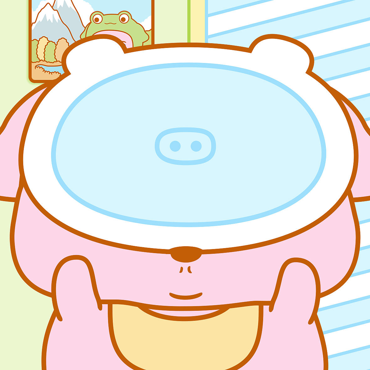 奶桃小猪头像分享篇（图ZNDEwMjQwMTI0） - 单幅漫画 - 站酷设计师贝贝的天空原创素材 - 站酷ZCOOL