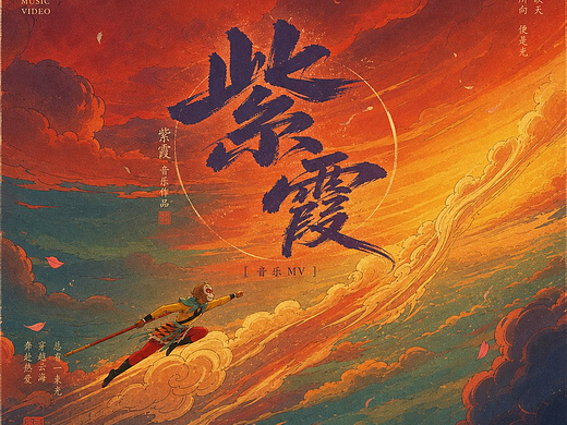 原创说唱《紫霞》AIMV #MVLAND 嘻哈狂欢派对