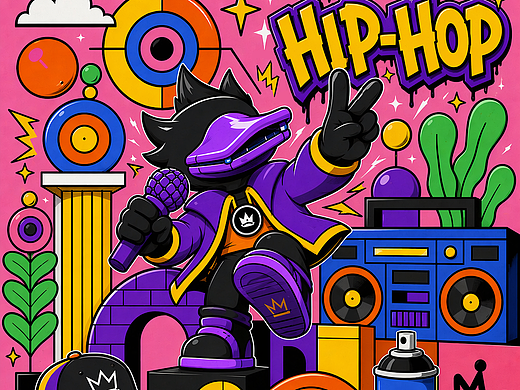 《HIP-HOP 六重奏:街头霓虹下的狂欢档案》